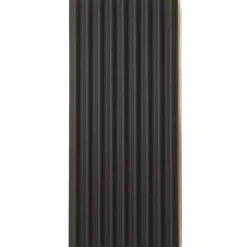 Dach- und Wandplatte 'Base' schwarz 200 x 85,5 x 0,26 cm