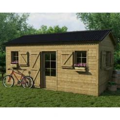 Dach- und Wandplatte 'Base' schwarz 200 x 85,5 x 0,26 cm