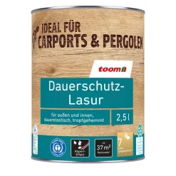 Dauerschutzlasur dunkelgrau 2,5 l