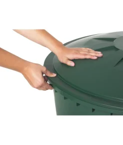 Deckel für Regentonne grün 310 l Ø 80 cm