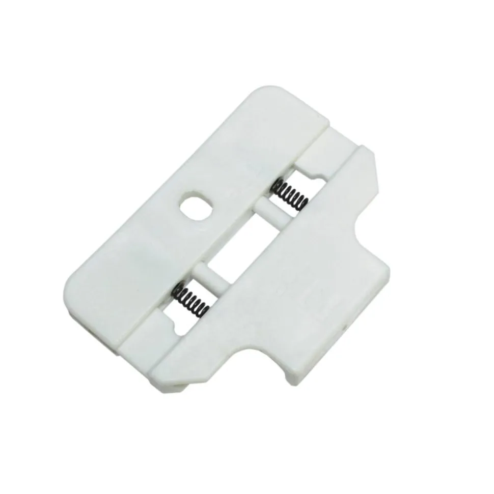 Deckenclip für 3-läufige Flächenvorhangschiene weiß 2 Stück
