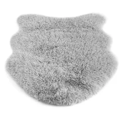 Dekofell 'Alma' silber 50 x 80 cm