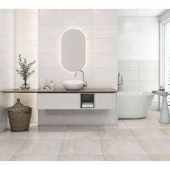 Dekorfliese 'Ella' beige 30 x 60 cm