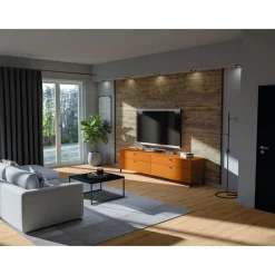 Dekorpaneel 'DecoWall DO001' Namur Fichte natur 1250 x 660 mm