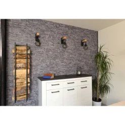 Dekorpaneel 'DecoWall DO005' Narva Schiefer grau 1250 x 660 mm