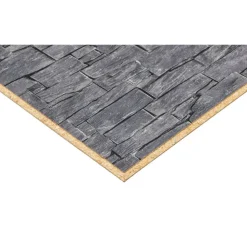 Dekorpaneel 'DecoWall DO005' Narva Schiefer grau 1250 x 660 mm