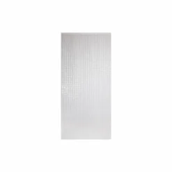 Deko-Vorhang 'Kristal' transparent 200 x 90 cm mit Aufhängeleiste