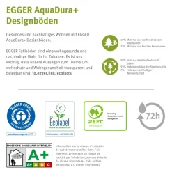 Designboden 'Aquadura+' EDF301 Scivaro Schiefer 7,5 mm