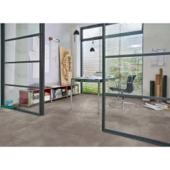Designboden 'Modular ONE' Beton dunkelgrau 8 mm