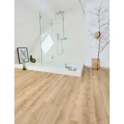Designboden 'Modular ONE' Eiche Pure hell braun 8 mm