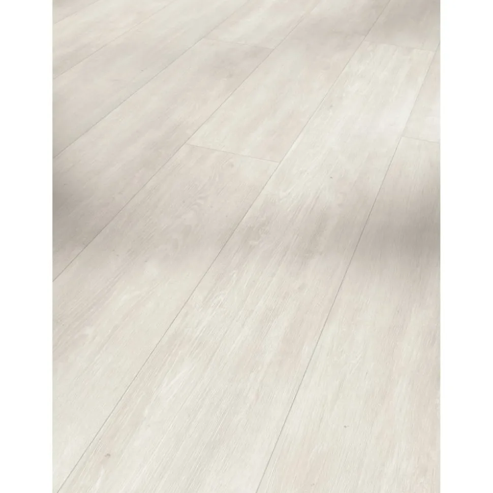 Designboden 'Modular ONE' Eiche Nordic weiß 8 mm
