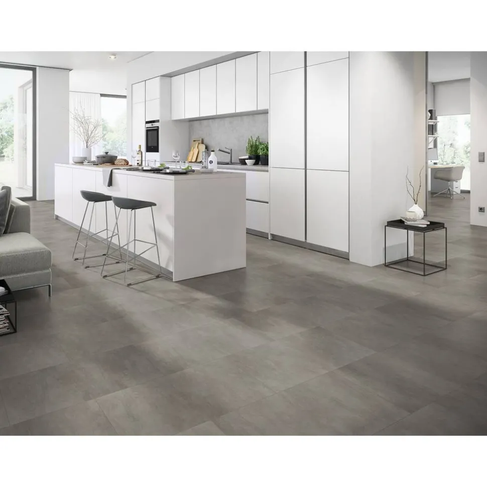 Designboden 'Neo Vario' Betondekor grau 3 mm