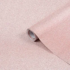 Designfolie 'Metallic Glitter rose pink' 45 x 150 cm