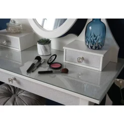 Designfolie 'Metallic Glitter silver' 45 x 150 cm