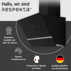 Design-Schräghaube 'CH24060 SAM' Touch Control, 60 cm