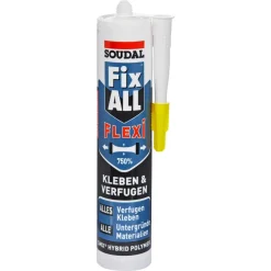 Dicht- und Klebstoff "Fix All Flexi" weiß 470 g
