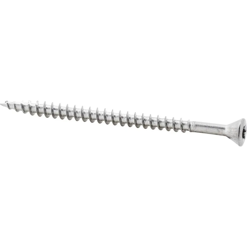 Dielenschrauben T10 Torx Edelstahl 3,2 x 50 mm 100 Stück