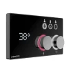 Digitales Duschsystem 'Aquadot' schwarz, mit Smart Control