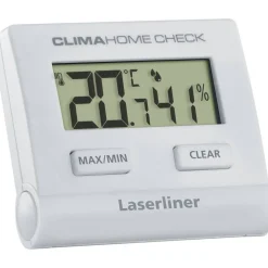 Digitales Hygrometer 'ClimaHome-Check' weiß inklusive Batterie