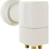 Digitales Quad LNB 'Sun Protect' hellgrau