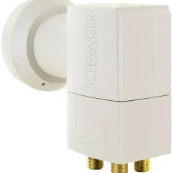 Digitales Quad LNB 'Sun Protect' hellgrau