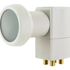 Digitales Quad LNB 'Sun Protect' hellgrau