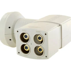 Digitales Quattro LNB 'Sun Protect' hellgrau