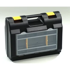 DinoPlus Universalkoffer 'Tool 41' schwarz/gelb 41 x 32 x 15,5 cm