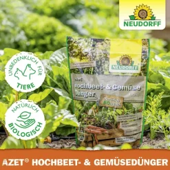Dünger 'Azet' für Hochbeete und Gemüse