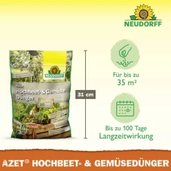Dünger 'Azet' für Hochbeete und Gemüse