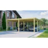Doppelcarport '618' kesseldruckimprägniert 603 x 802 cm