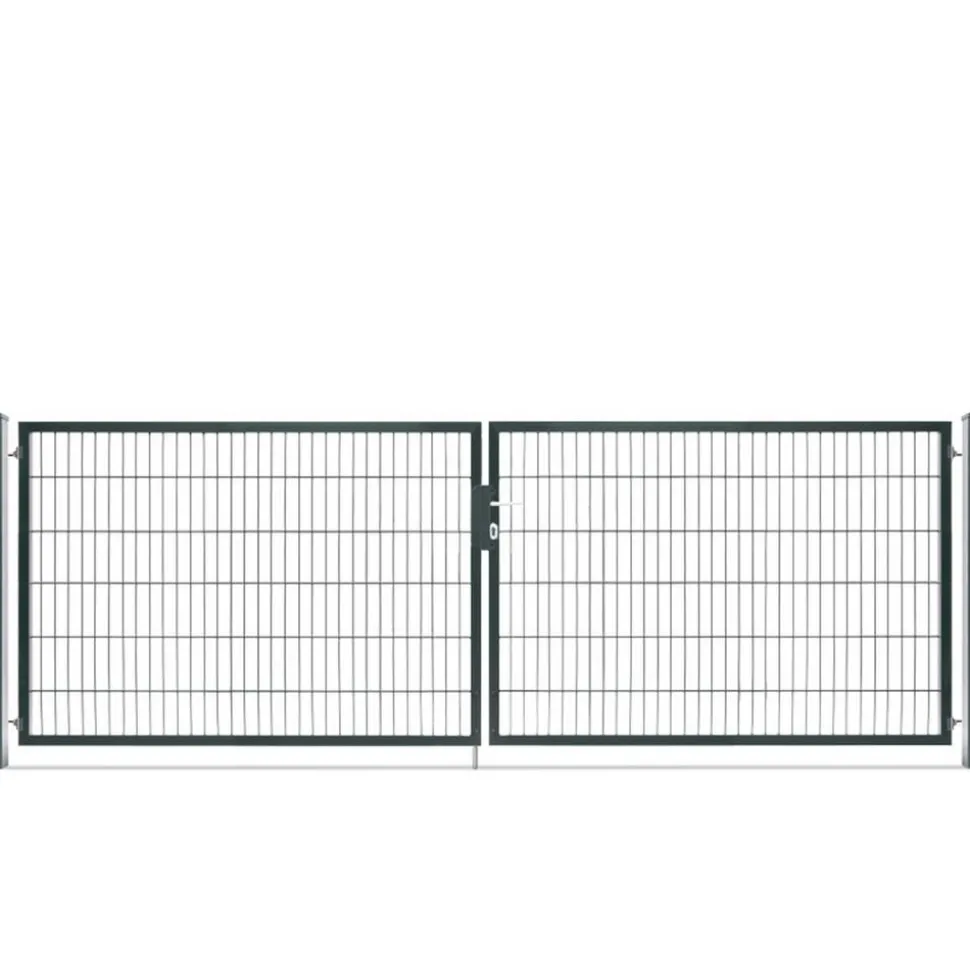 Doppelflügeltor 'Vario Compact' anthrazit 360 x 120 cm
