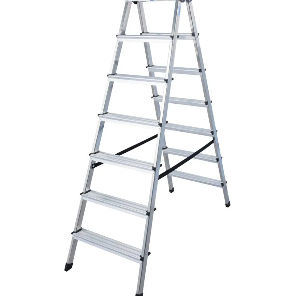 Doppelleiter 'Dopplo' 2 x 7 Stufen