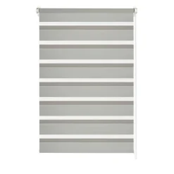 Doppelrolle 'EasyFix' hellgrau 100 x 150 cm
