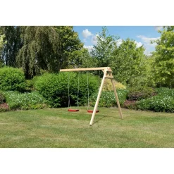 Doppelschaukelanbau 240 cm naturbelassen