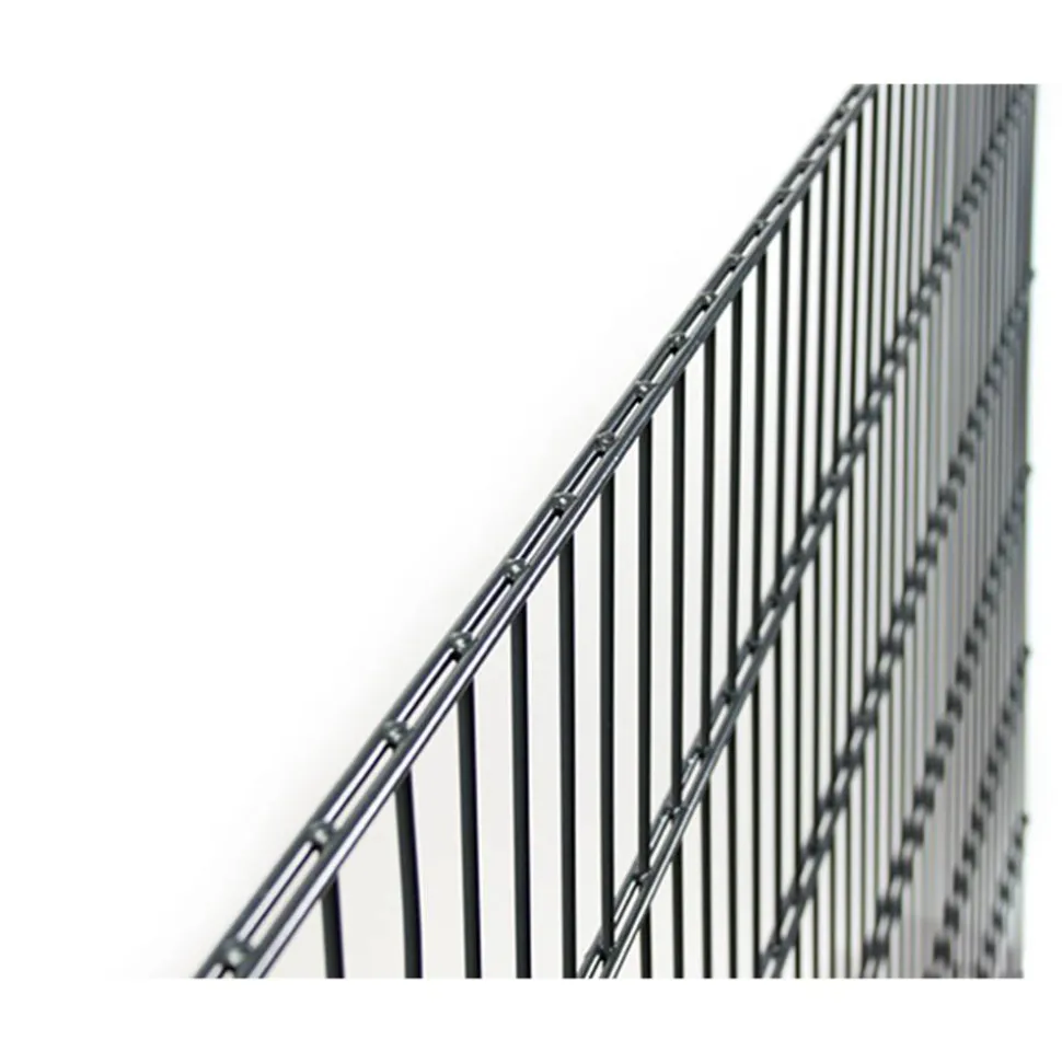 Doppelstabmatte 'Typ 6/5/6' anthrazit 200 x 80 cm