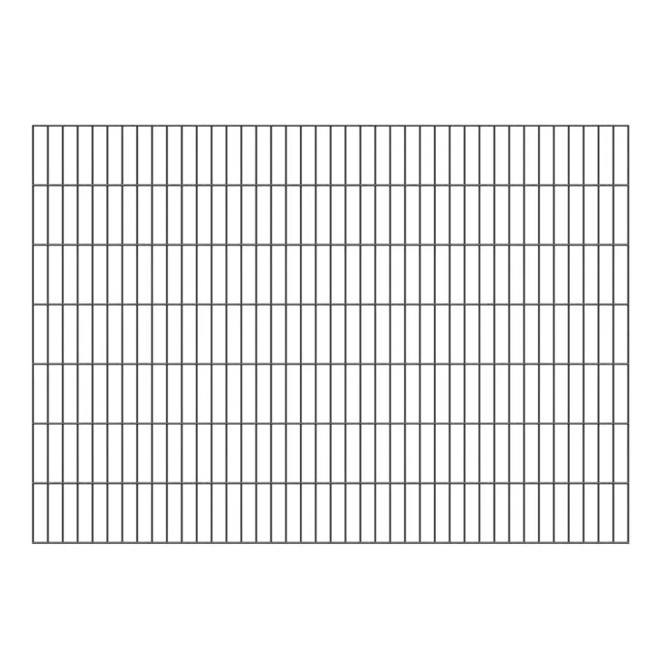 Doppelstabmatte 'Typ 6/5/6' anthrazit 200 x 140 cm