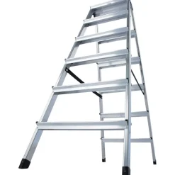 Doppelstufenleiter 'Dopplo' 2 x 6 Stufen 285 cm