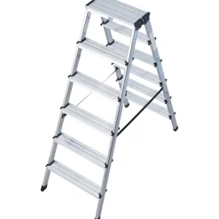 Doppelstufenleiter 'Dopplo' 2 x 6 Stufen 285 cm