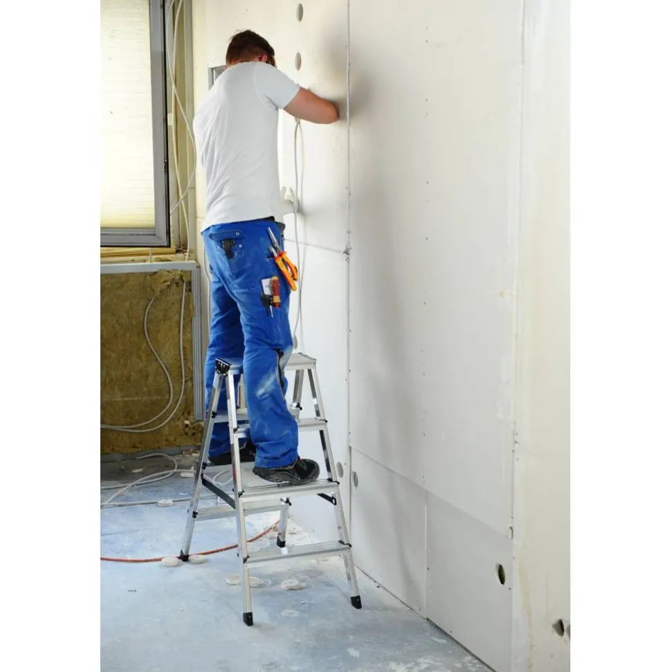 Doppelstufenleiter 'Dopplo' 2 x 4 Stufen 240 cm