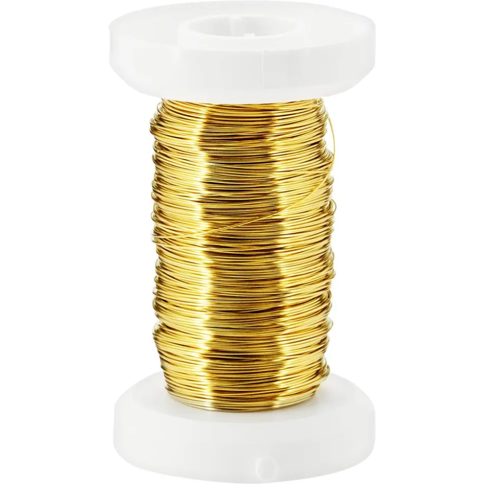 Draht Messing gold Ø 0,3 mm