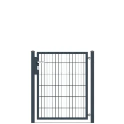 Drehflügeltor 'Vario basic DS' anthrazitgrau 100 x 120 cm