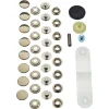 Druckknopfset für Sport und Camping Ø 15 mm 8 Stück