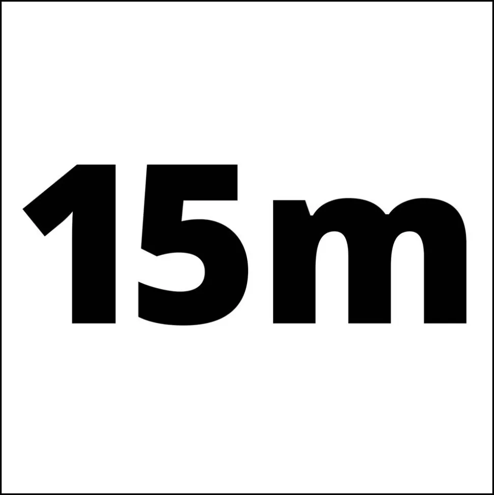 Druckluft-Gewebeschlauch Ø 9 mm 15 m