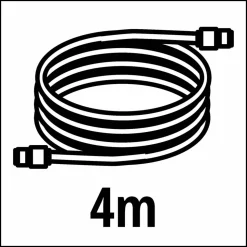 Druckluft-Spiralschlauch Ø 6 mm 4 m