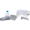 Druckluft-Tacker-Nagler-Set 'DTN 8/3' schwarz 8-teilig