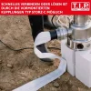 Druckschlauch weiß C-Kupplung 15 m