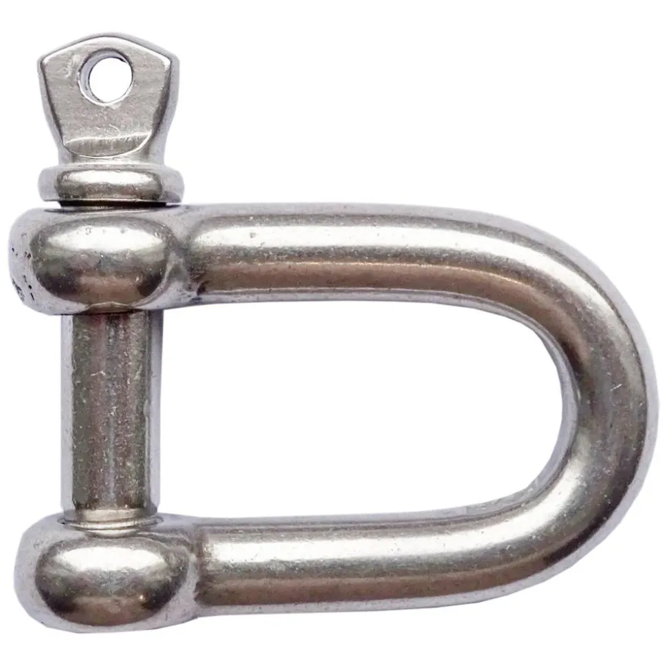 D-Schäkel für Sonnensegel Ø 6 x 12 mm