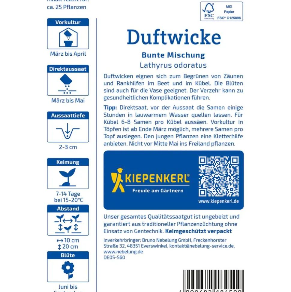 Duftwicke 'Bunte Mischung'