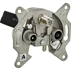 Durchgangsantennendose Breitband RDS660 3-Loch 16 dB